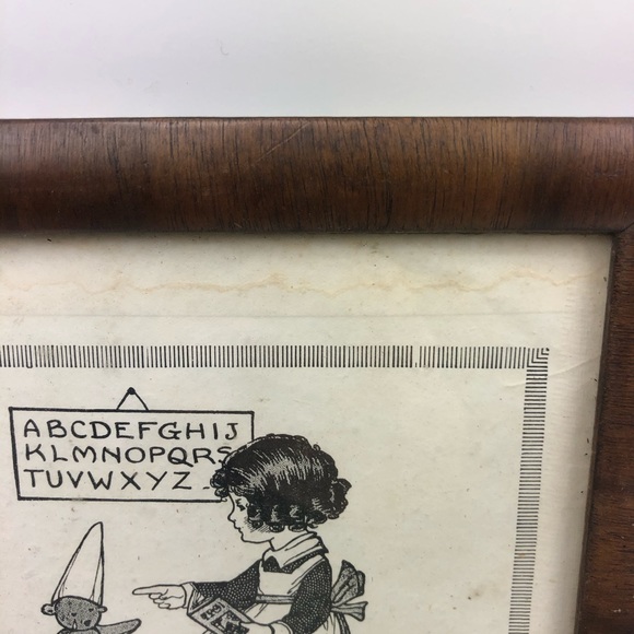 Vintage Ovaltine Picture and Frame - Picture 4 of 4